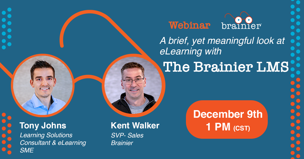 Brainier LMS Product Demo – 12/09/2021