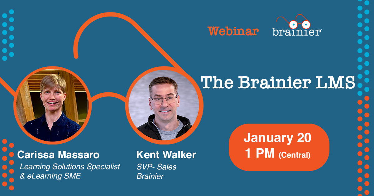 Brainier LMS Product Demo – 01/20/2022