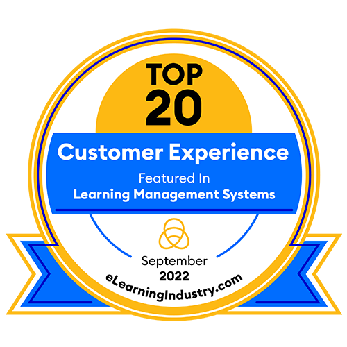 Brainier Named Top LMS based on Customer Experience by eLearningIndustry.com