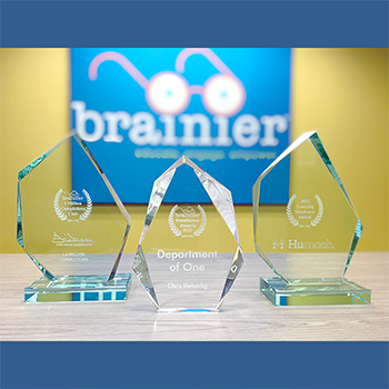 Brainier Awards 20 Winners in 2022 e3 Learning User Conference