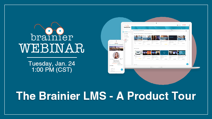 Webinar: The Brainier LMS – January Product Tour